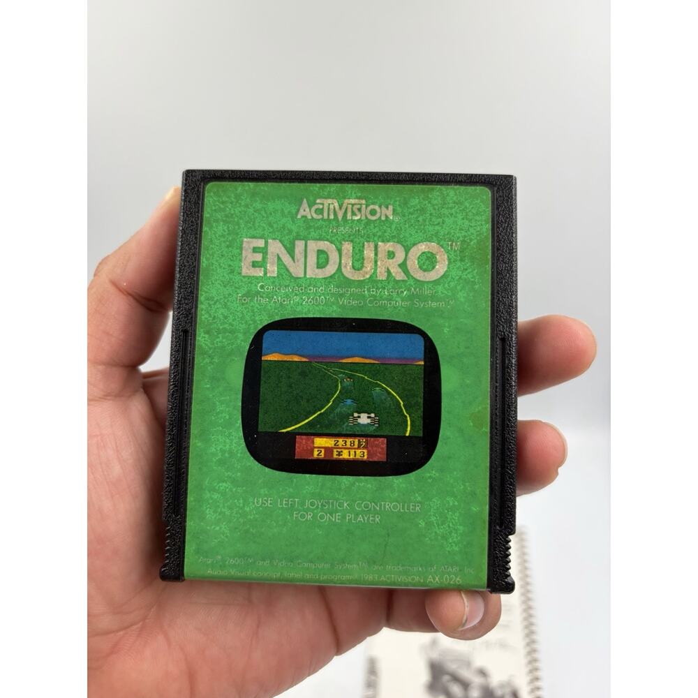Enduro Atari 2600 Complete In Box (CIB) - Picture 4 of 11